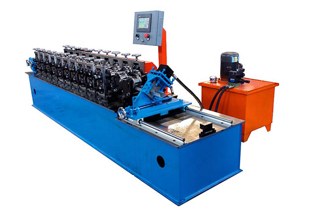 C U light steel keel roll forming machine