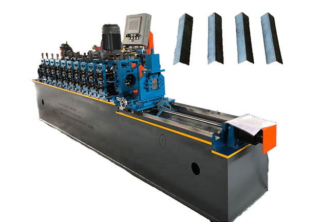 Angle light steel keel roll forming machine