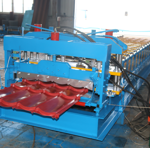 Various Styles Ibr Metal Galvanized Roof Sheet Glazed Tile Roll Making Forming Machine